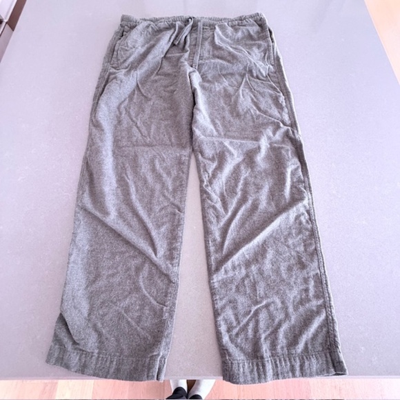 Men's Gap Gray XL Pajama Pants Drawstring 100% Cotton with Pockets-Lightly worn - Picture 1 of 6